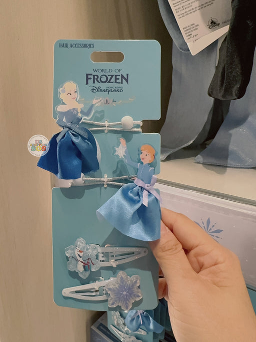 HKDL - 2025 World of Frozen x Anna & Elsa Hair Accessories Set