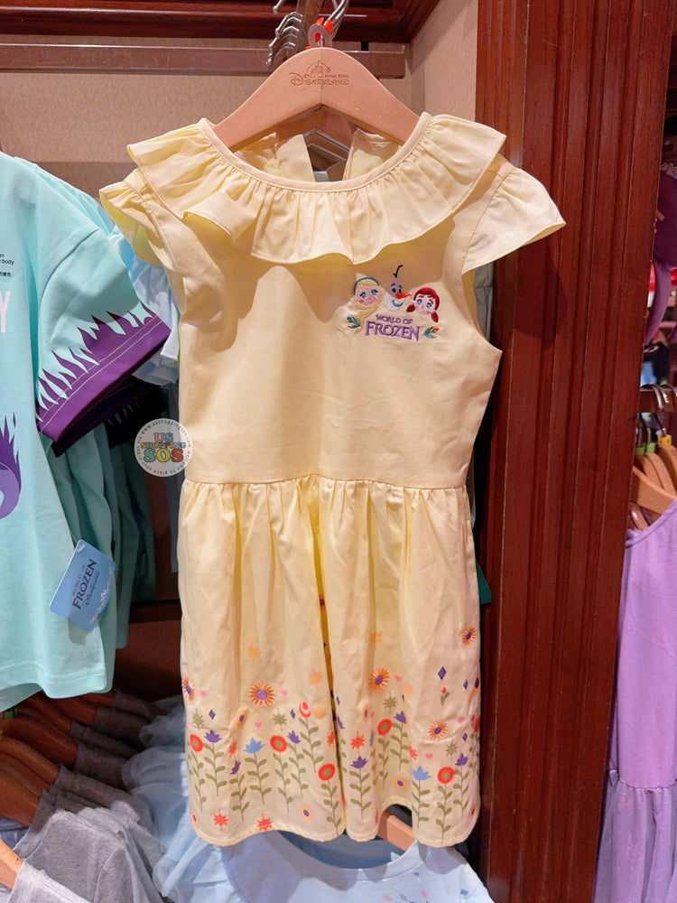 HKDL - World of Frozen 2025 Summer Collection x Elsa, Anna & Olaf Dress for Kids