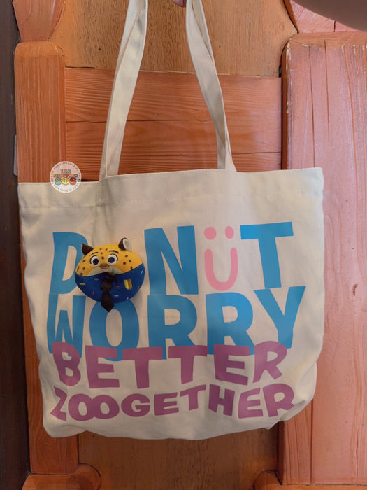 HKDL - Donut Worry BETTER ZOOGETHER Collection x Benjamin Clawbauser Tote Bag