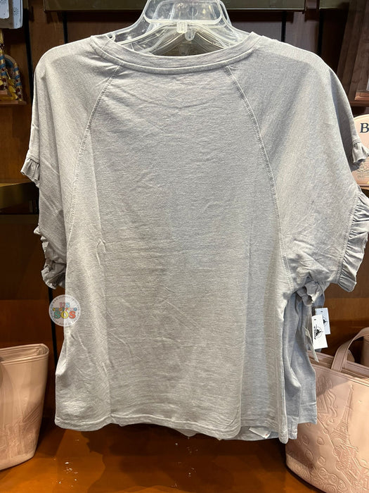 WDW - Epcot World Showcase France 🇫🇷 - Belle La Mode de Paris - Grey Color T Shirt (Adults)
