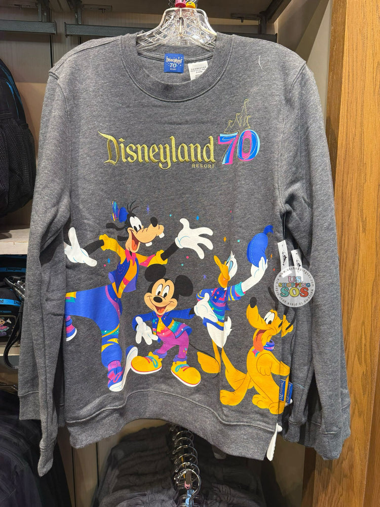 DLR - Disneyland 70th Celebration - Mickey & Friends Sweatshirt (Adult)