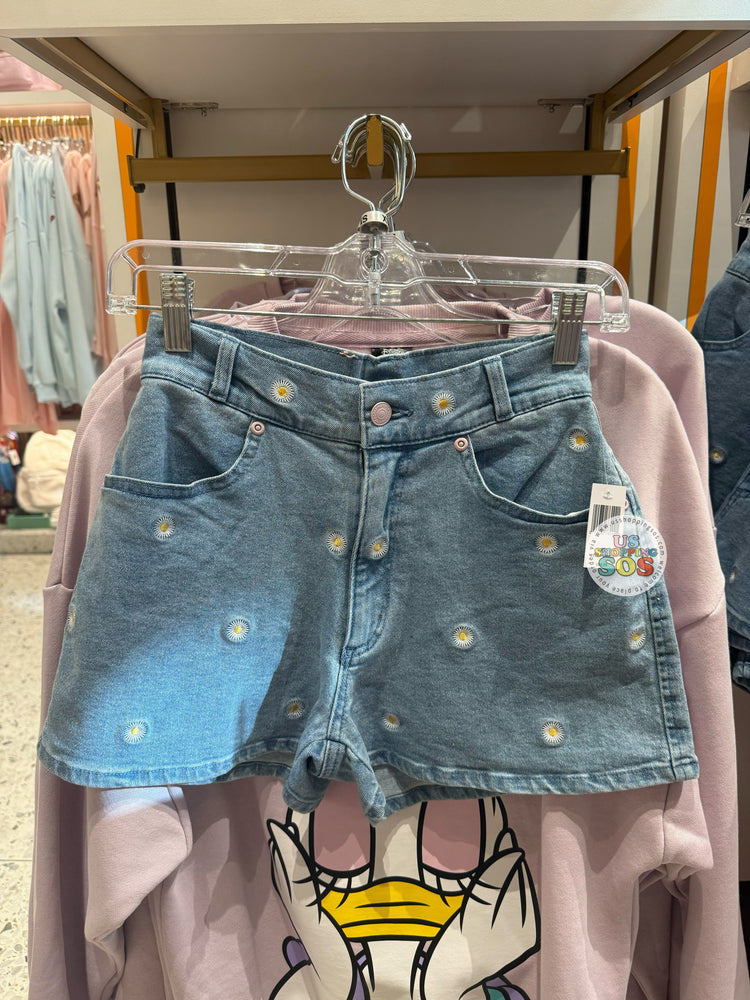 DLR/WDW -  Cakeworthy Daisy Duck Denim Shorts (Adult)