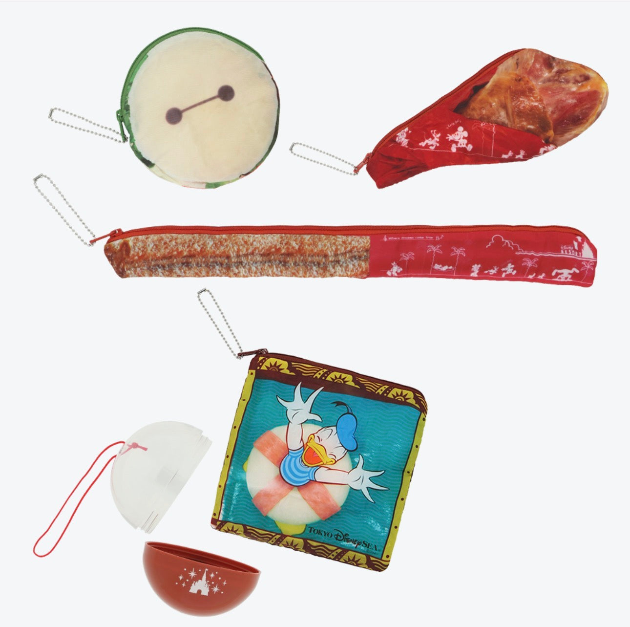 TDR - 2026 Tokyo Disney Resort Snack Shaped Random Capsule Pouch (Release Date: Jul 8, 2026)