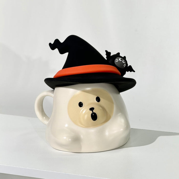 Starbucks China - Halloween 2023 - 3. Bearista in Boo Costume Ceramic Mug 400ml