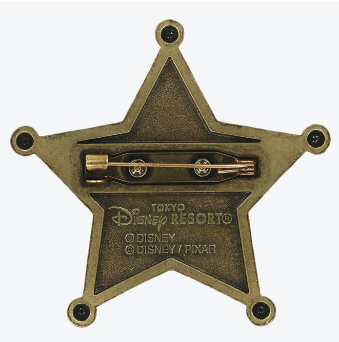 TDR - 2026 Toy Story 5 Collection x Woody Sheriff Brooch (Release Date: Jul 1, 2026)