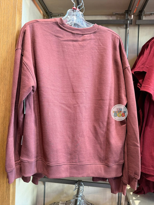 DLR/WDW - Fall Season 2026 - Mickey & Friends Leaves Park Logo Brown Sugar Pullover (Adult)