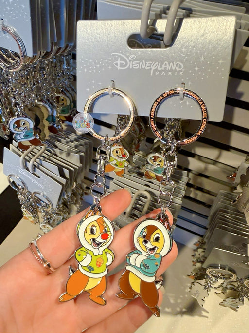 DLP - Chip & Dale Winter Costumes Keychains Set of 2