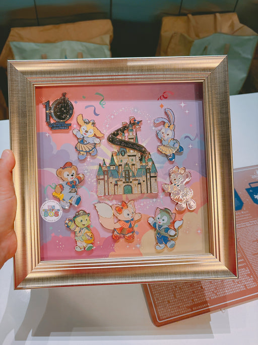 SHDL - 2026 Duffy & Friends 10th Birthday Celebration Collection x Duffy & Friends Pin Frame Set Limited Edition of 500