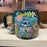 DLR/WDW - Castle & Flowers Wreath Ceramic Mug