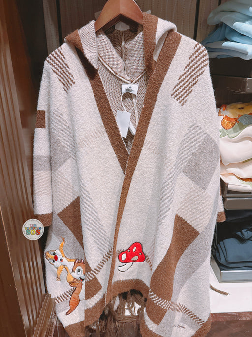 SHDL - 2026 Chip & Dale Knit Poncho with Hat (Adults)