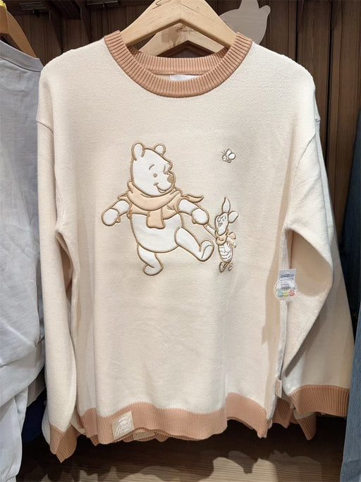 HKDL - Winnie the Pooh & Piglet "Cozy" Sweater for Adults