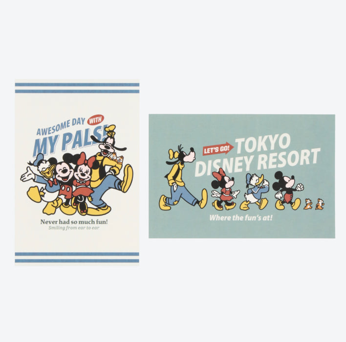 TDR - "Let's go to Tokyo Disney Resort" Collection x Mickey & Friends Stationary Set (Release Date: April 25)