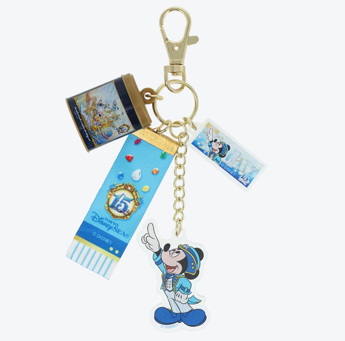 TDR - Tokyo DisneySea 25th Anniversary "The Jubilee Journey" x Mickey Mouse Keychain Capsule Toy (Release Date: Jul 1, 2026)