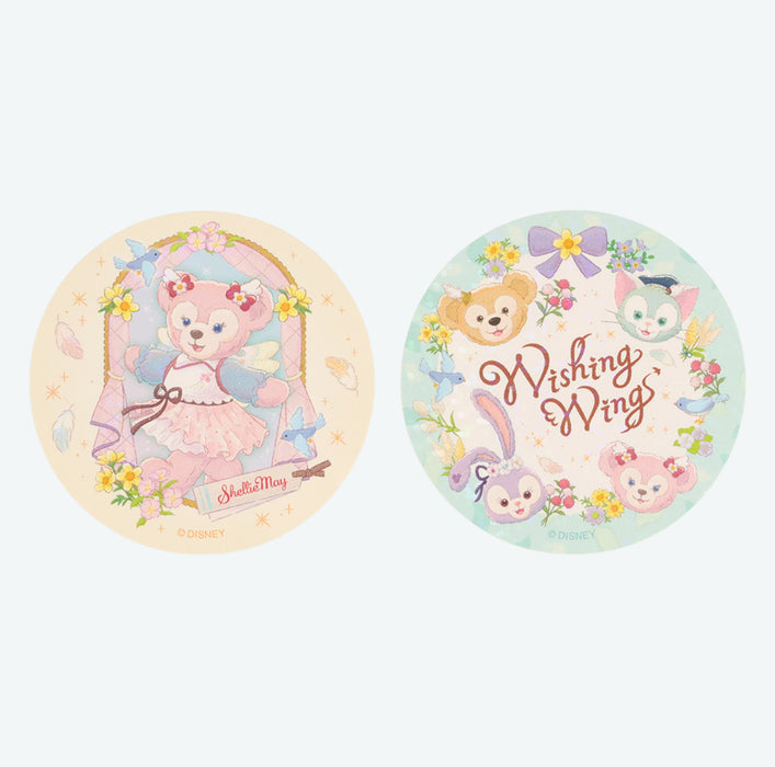 TDR - 2025 Duffy & Friends "Wishing Wings" Collection x Post Cards Stickers with Greeting Card Set (Release Date: Aug 28, 2025)