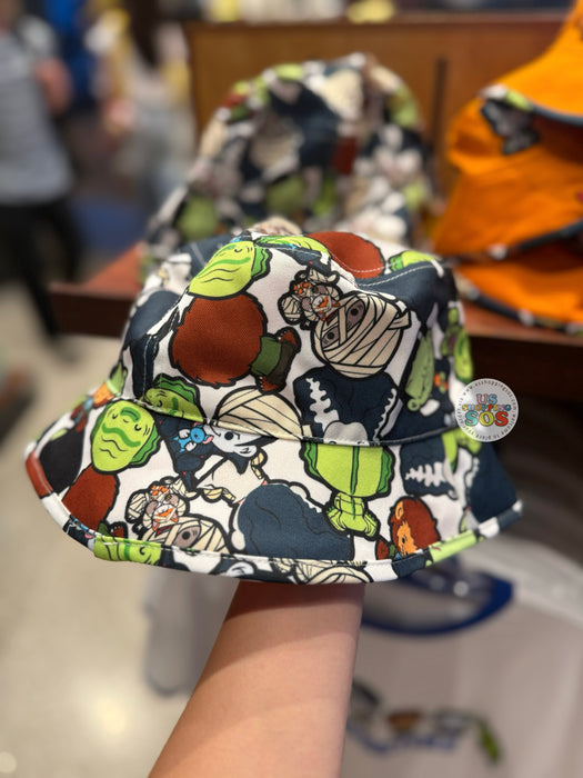 Universal Studios - Universal Bitty Monsters - All Characters Reversible Bucket Hat (Adult)