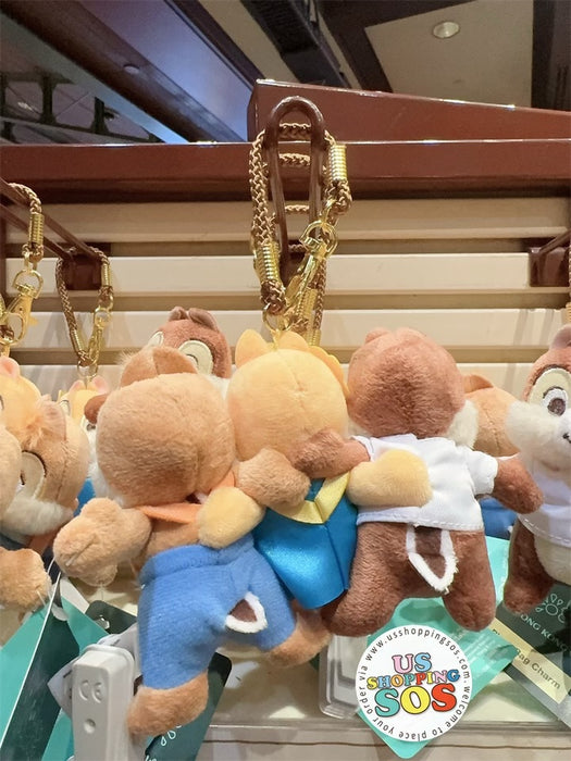 HKDL - Chip 'n' Dale Hong Kong Heritage Plush Keychains Set