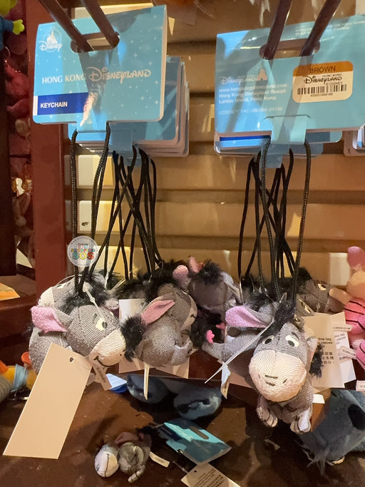 HKDL - Winnie the Pooh & Friends x Eeyore "Japan Fabric Like" Plush Keychain