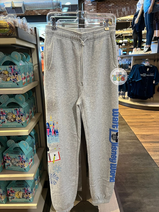 DLR/WDW - Play in the Park 2026 - Mickey & Friends Light Grey Lounge Pants (Adult)