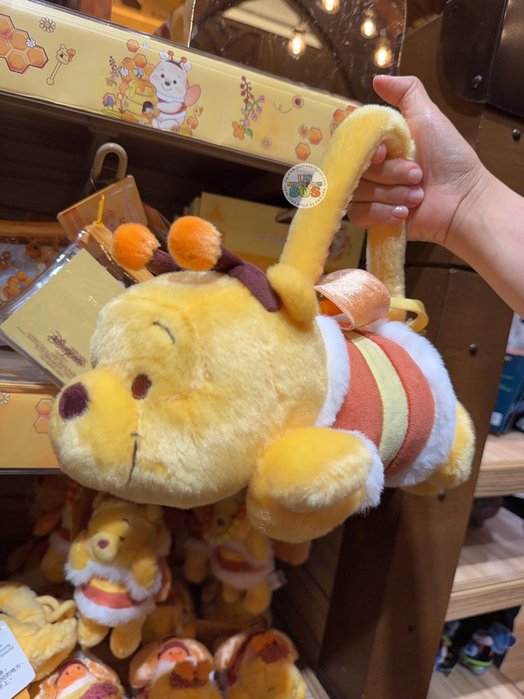 HKDL - 2026 Winnie the Pooh Hunny Quest Collection x Plush Shaped Crossbody Bag