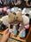 DLR/WDW -  Minnie Latte Bow Fluffy White Ear Headband