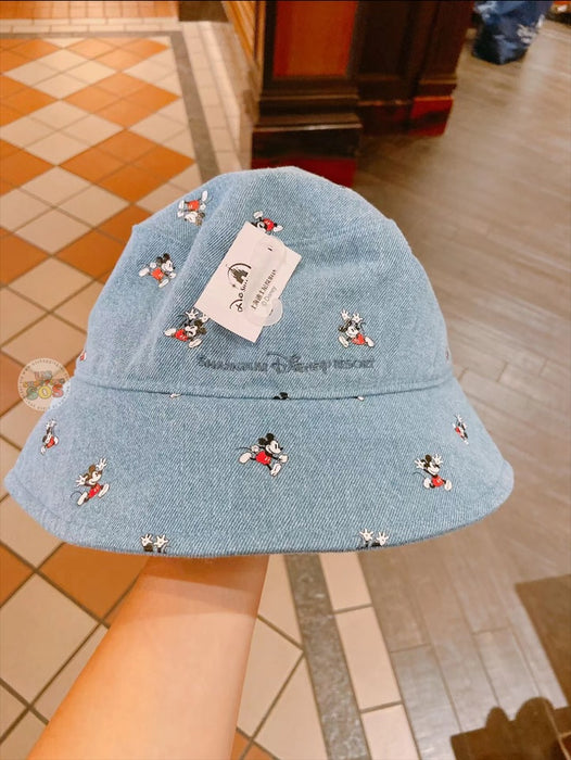 SHDL - Mickey Mouse Denim Style Bucket Hat for Adults