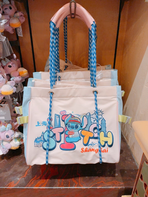 SHDL - Stitch & Angel "Travel in Shanghai" Collection x Stitch Tote Bag