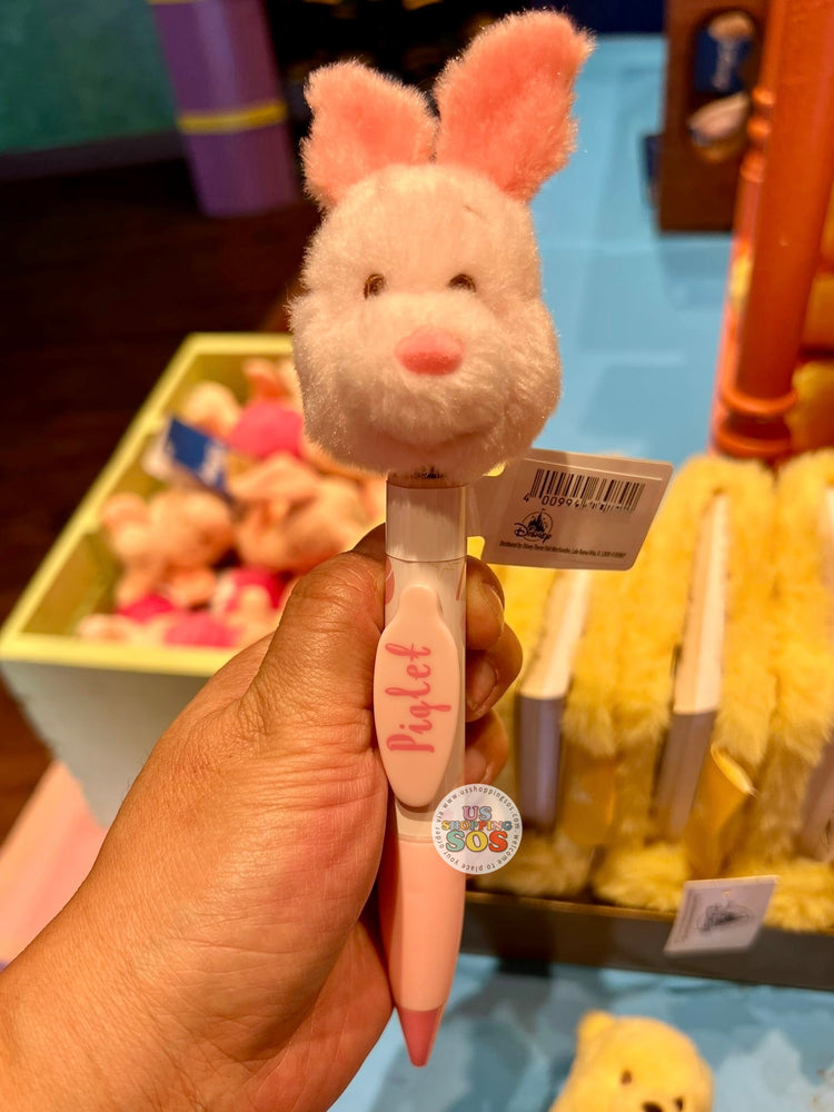 DLR/WDW - Winnie the Pooh - Piglet Face Icon Plush Pen