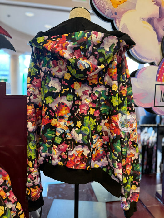 Universal Studios - Care Bears x Universal Monsters - All Characters All-Over-Print Hoodie Jacket (Adult)