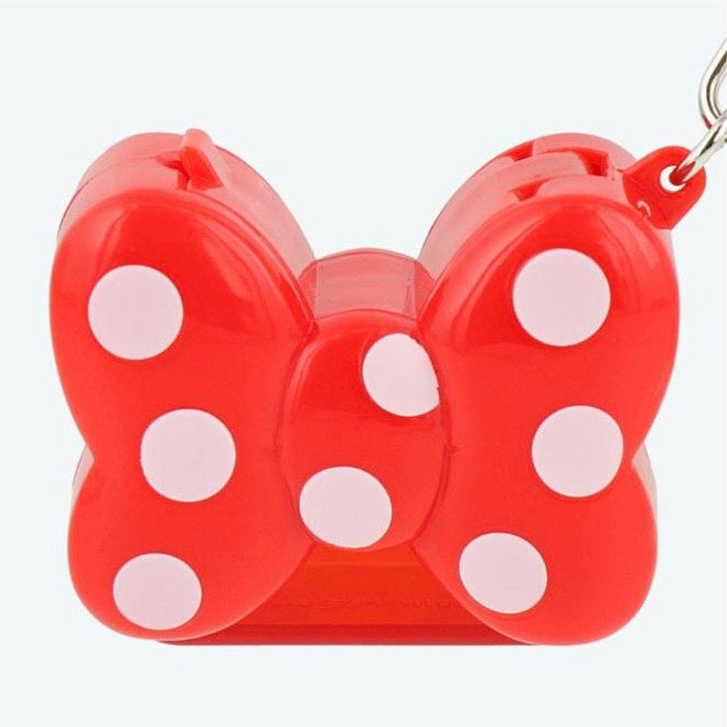 TDR - Food Miniature Minnie Bow Popcorn Bucket Keychain