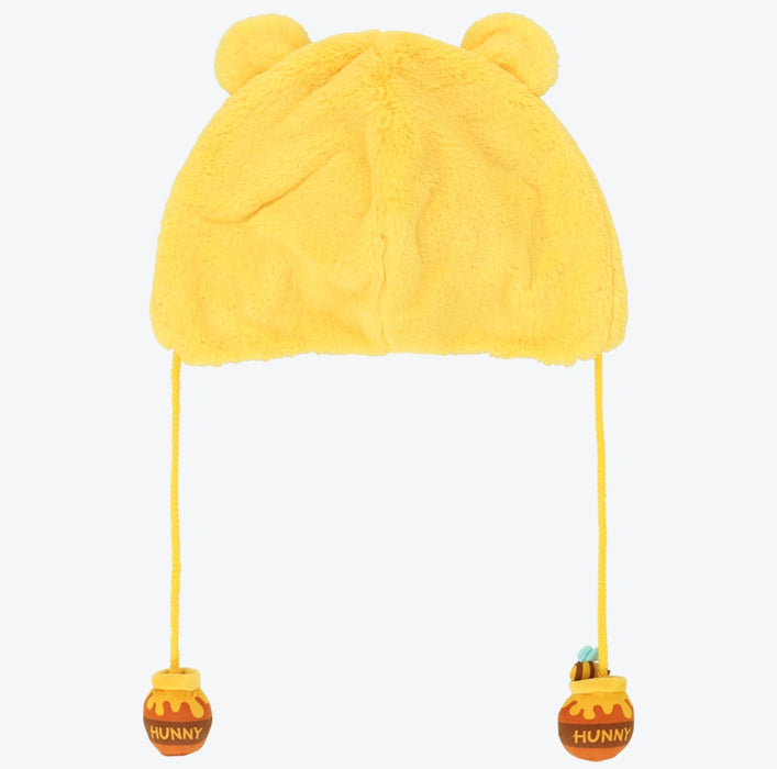 TDR - 2026 Fluffy Winnie the Pooh Fan Cap with Pom Pom For Adults (Release Date: Oct 8, 2026)