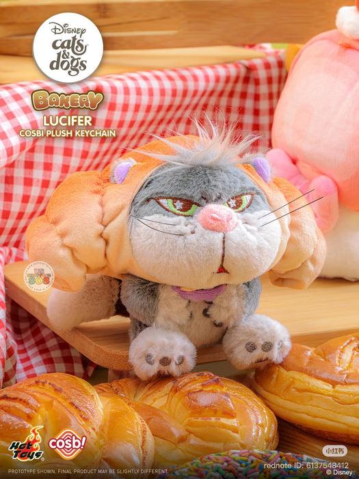Hot Toy Cosbi - Disney Cats & Dogs Bakery Cosbi Plush Keychain Blind Box (Release Date: Jun 5, 2026)
