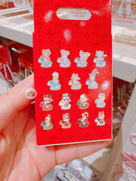 SHDL - 2026 Lunar New Year Mickey, Duffy & Friends Collection x Mystery Pins Box