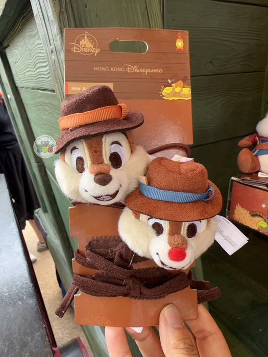 HKDL - 2026 Chip & Dale Grizzly Gulch Collection x Chip & Dale Hair Accessories Set of 3