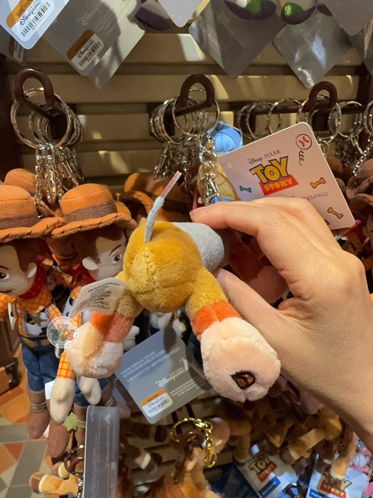 HKDL - Toy Story Slinky Dog with Baseball Plush Keychain