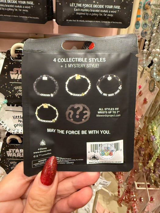 DLR/WDW - Little Words Project x Star Wars Mystery Bracelet