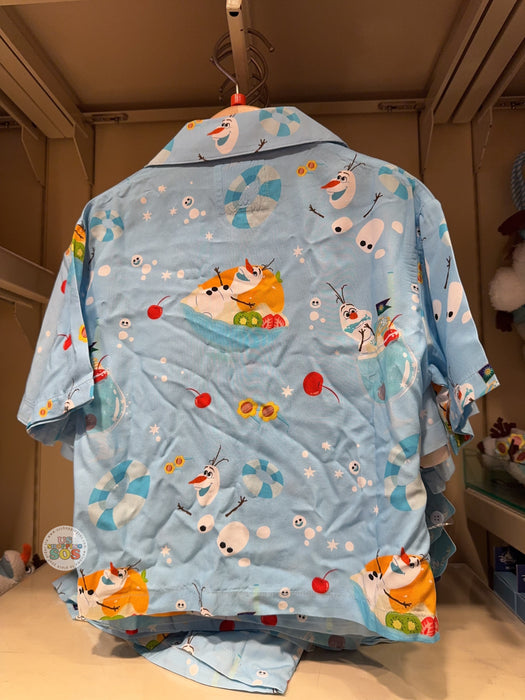HKDL -  2026 World of Frozen Collection x Olaf All Over Print Shirt for Kids