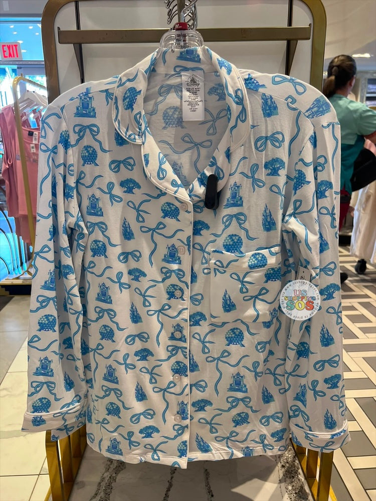 DLR/WDW - Walt Disney World Park Icons and Bows Pajamas Set (Adult)