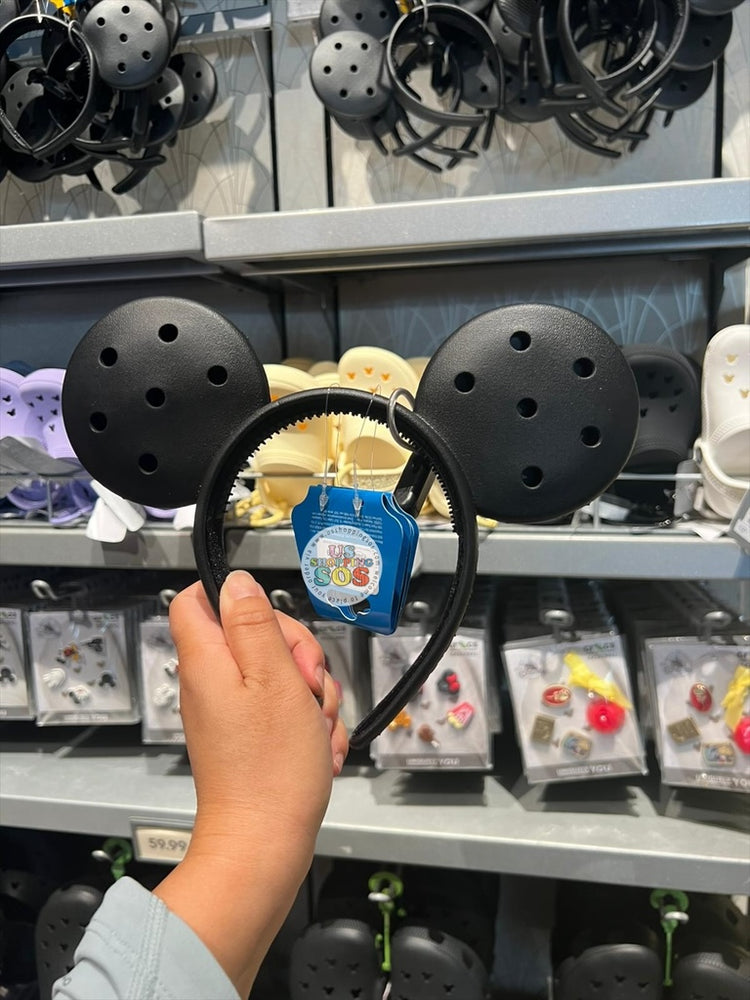DLR/WDW - Disney x Crocs 2026 - Mickey Mouse Black Headband