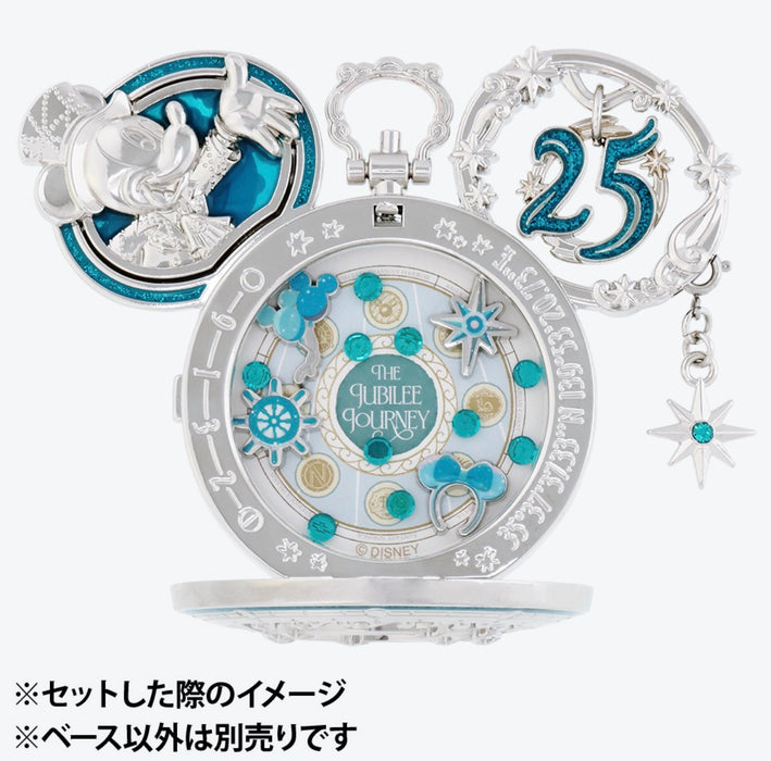 TDR - Tokyo DisneySea 25th Anniversary "Sparkling Jubilee" Build Your Own Locket Collection x Base Color: Silver (Release Date: Apr 8, 2026)