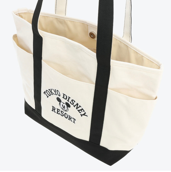 TDR - Tokyo Disney Resort "Mickey Mouse" Tote Bag (Color: White)