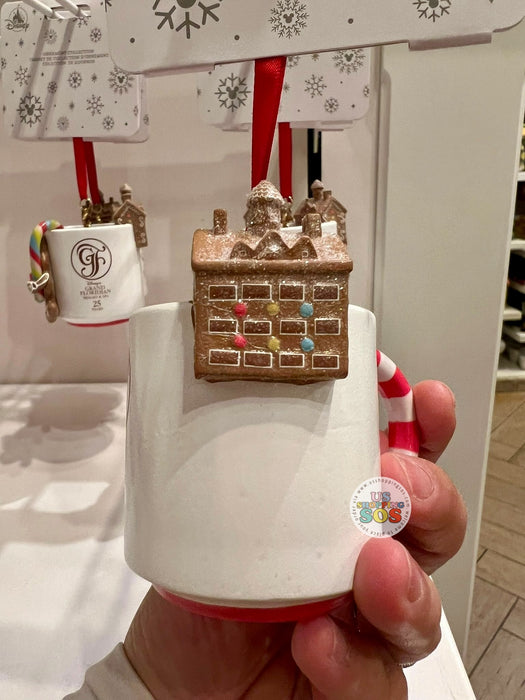 WDW - Disney’s Grand Floridian Resort & Spa - Mickey Gingerbread & Hot Cocoa Mug Ornament