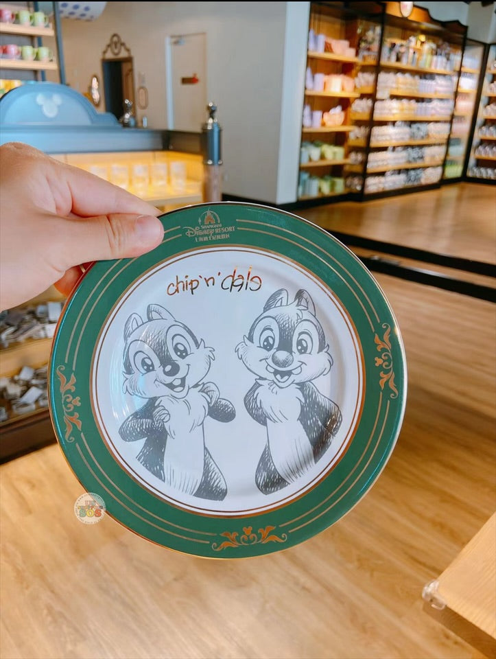 SHDL - Sketches of Disney Friends Collection x Chip & Dale Plate