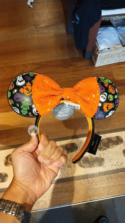 Aulani- Halloween 2025 - Minnie Mouse Sequin Ear Headband