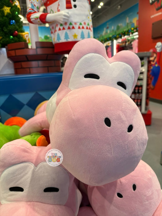 Universal Studios - Super Nintendo World - Yoshi Sleeping Plush Toy (Pink) (Size Jumbo)