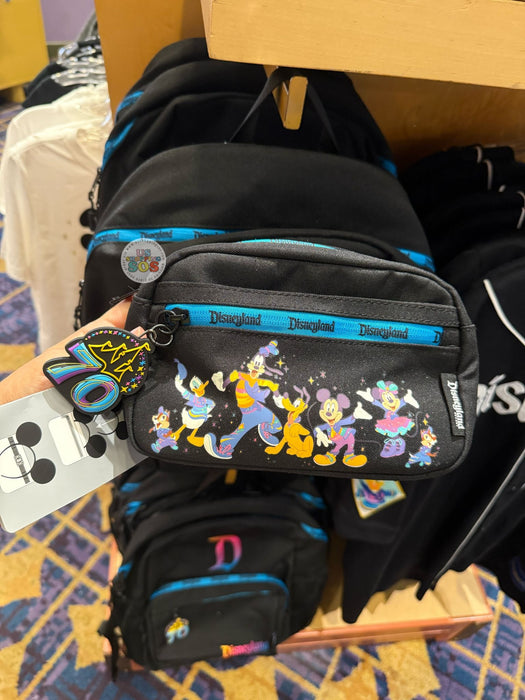 DLR - Disneyland 70th Celebration - Mickey & Friends Belt Bag