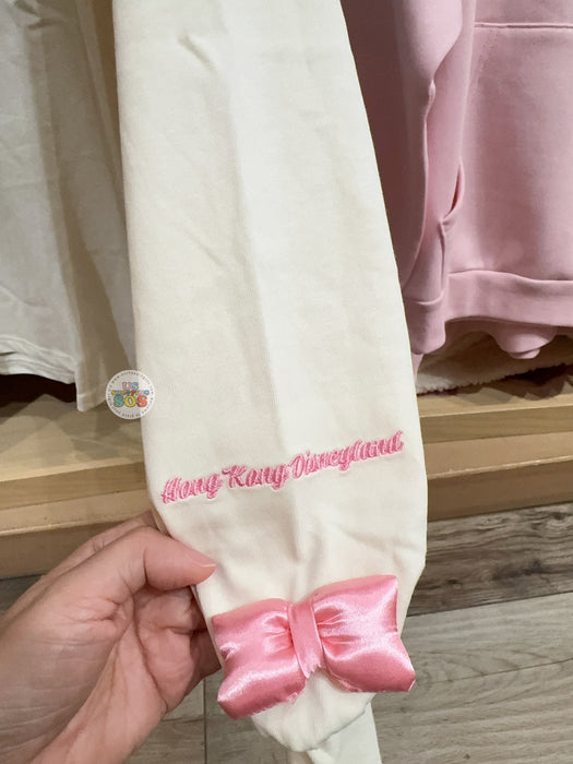 HKDL - Marie & Ribbon Sweatshirt Color White (Adults)