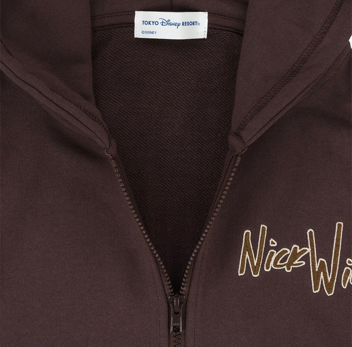 TDR - 2026 Zootopia x Nick Wilde with Ears Zip Hoodies for Adults (Release Date: Oct 8, 2026)