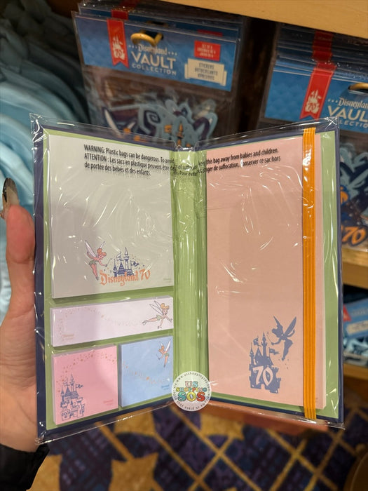 DLR - Disneyland 70th Tinker Bell - Sticky Note Set