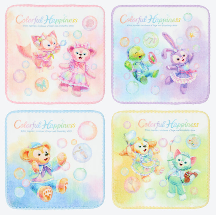 TDR - Duffy & Friends 20th Anniversary: Colorful Happiness x Duffy & Friends Mini Towels Set (Release Date: Apr 8, 2025)