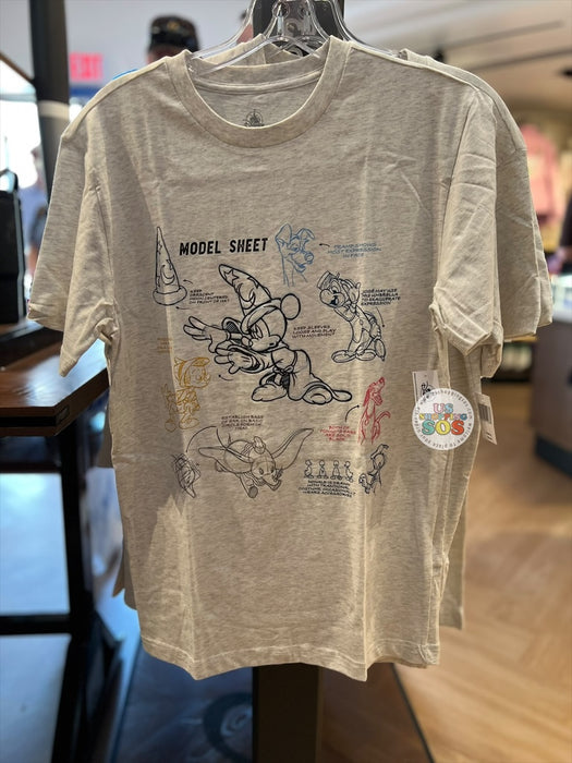 DLR/WDW - The Magic of Disney Animation 2026 - Ink Grey T-shirt (Adult)